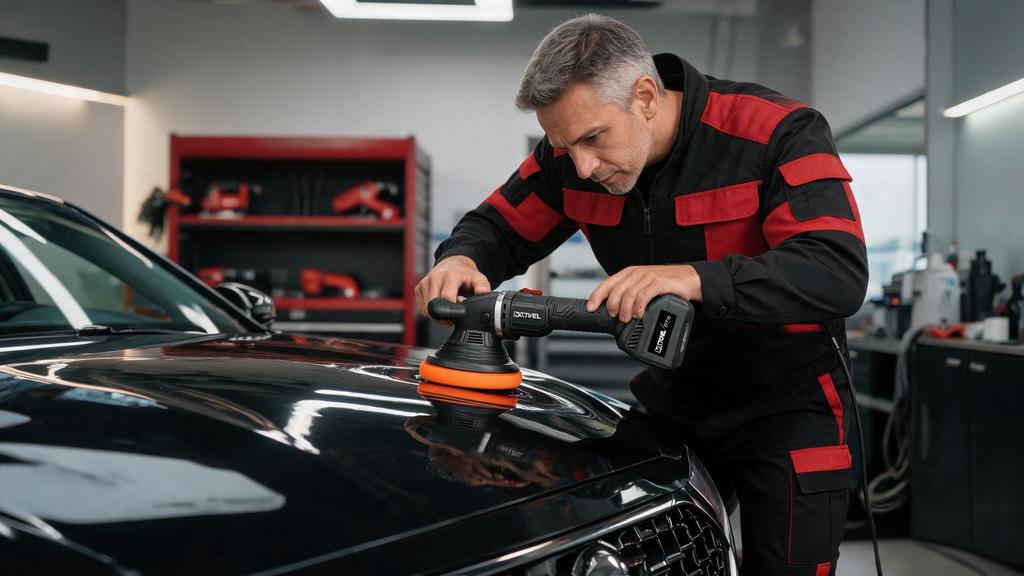 MXTOVEL Brushless Polisher for Car Polishing