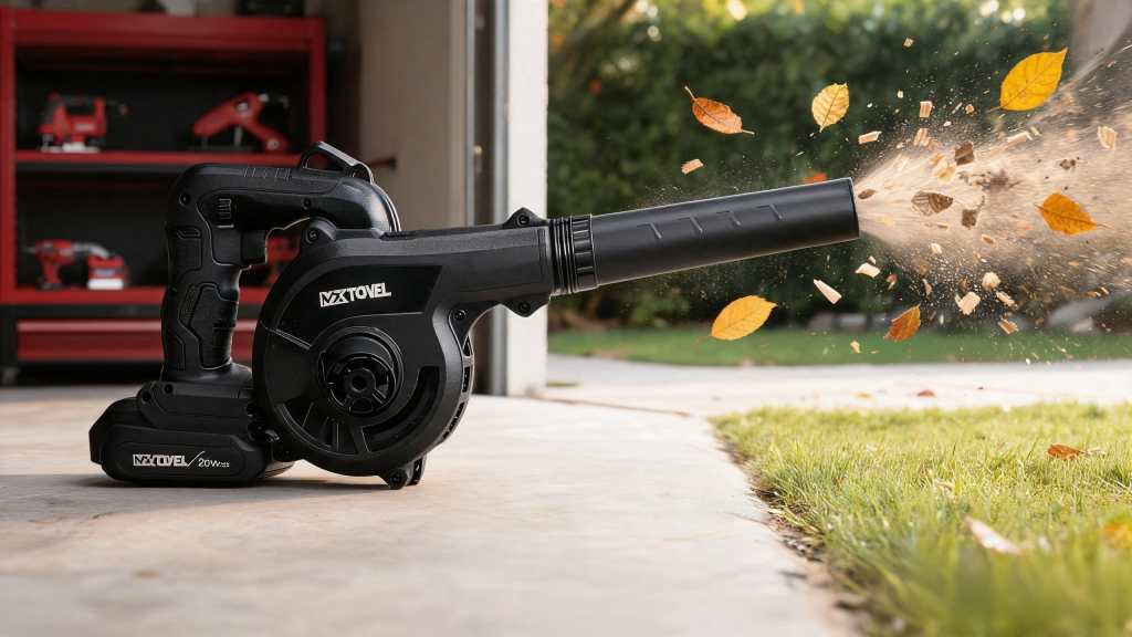 Cordless Blower with Powerful Airflow and Variable Speed
