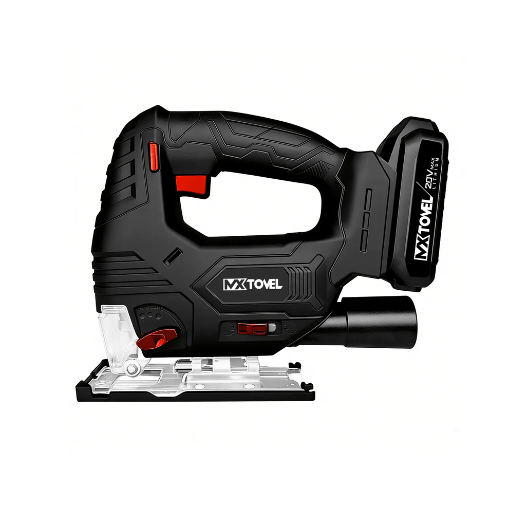 MXTOVEL Cordless Jig Saw on White Background