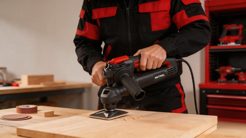 Cordless Oscillating Multi-Tool for sanding