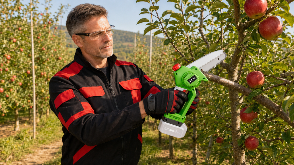 20V Brushless Chain Saw for Orchard Pruning