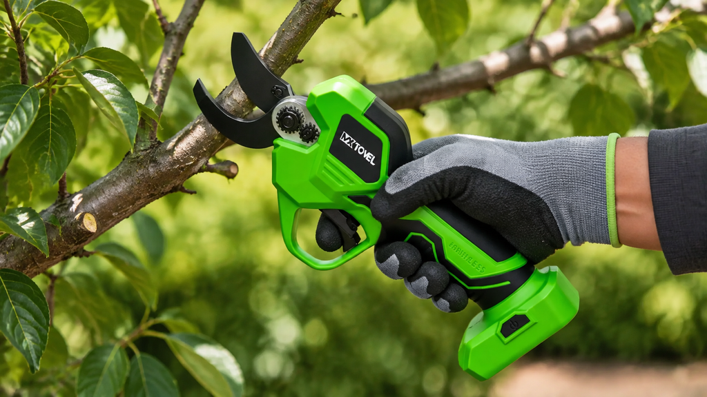 Cordless Brushless Garden Pruner for Branch Cutting